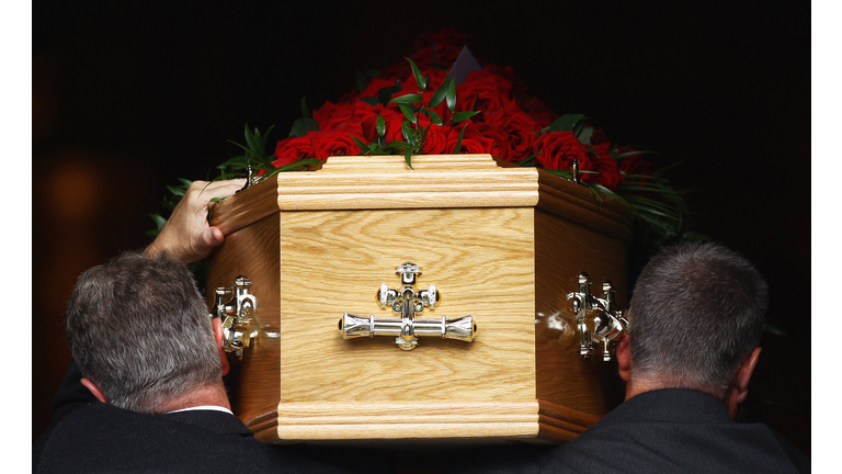 Mourners Attend The Funeral Of Trade Union Leader Jimmy Reid