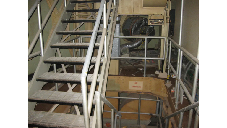An inside look at the former missile complex. 