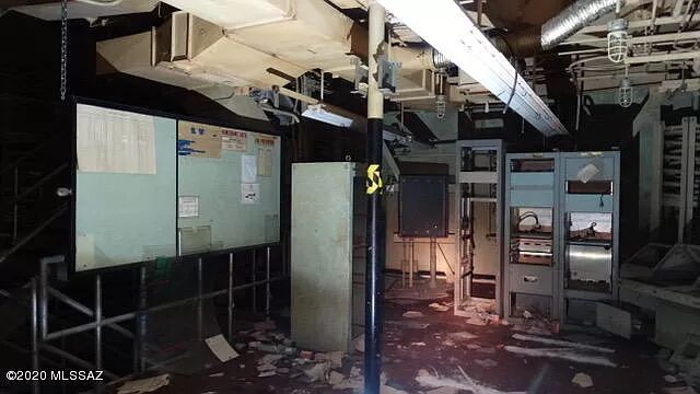 An inside look at the former missile complex. 