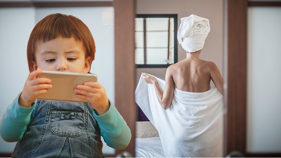 Mom Humiliated After Toddler Takes Nude Pic Of Her, Sends 