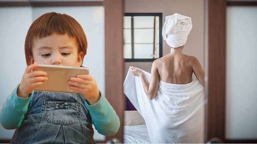 Mom Humiliated After Toddler Takes Nude Pic Of Her Sends To Her