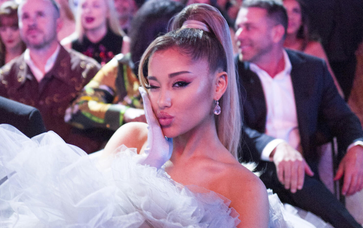 Ariana Grande Unveils Cover Art For New Song Positions Iheart 