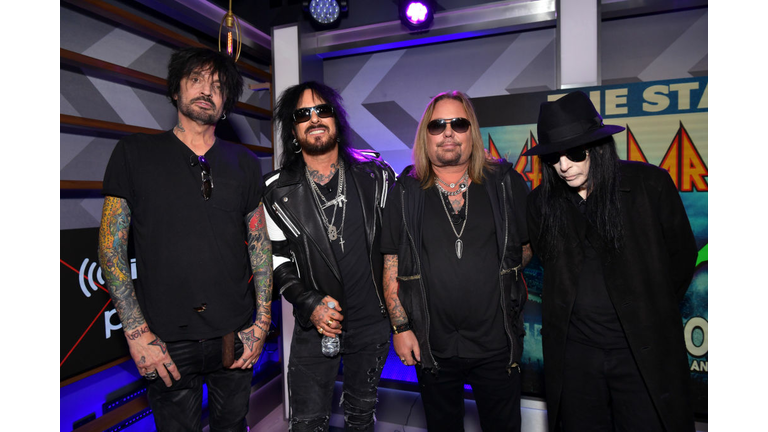 Press Conference For THE STADIUM TOUR DEF LEPPARD - MOTLEY CRUE - POISON At SiriusXM's Hollywood Studios