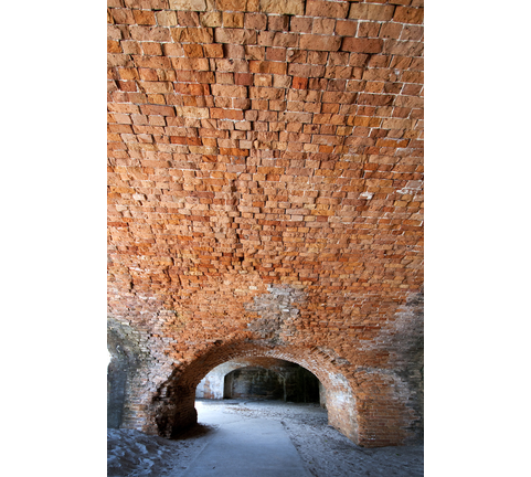 Dungeon cells at Fort Pickens Pensacola Florida USA