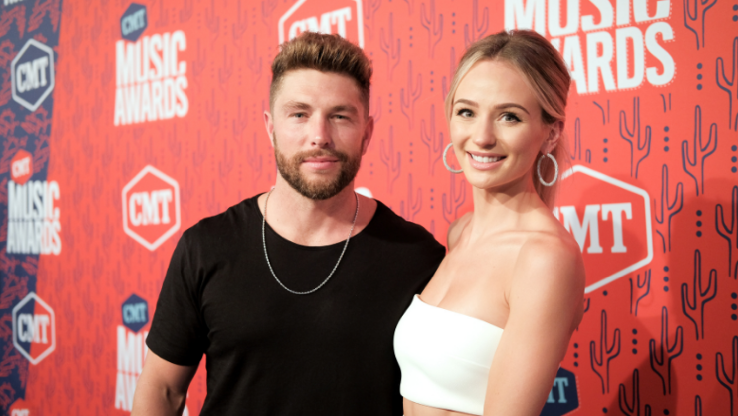 Chris Lane And Lauren Bushnell Celebrate Their First Wedding Anniversary