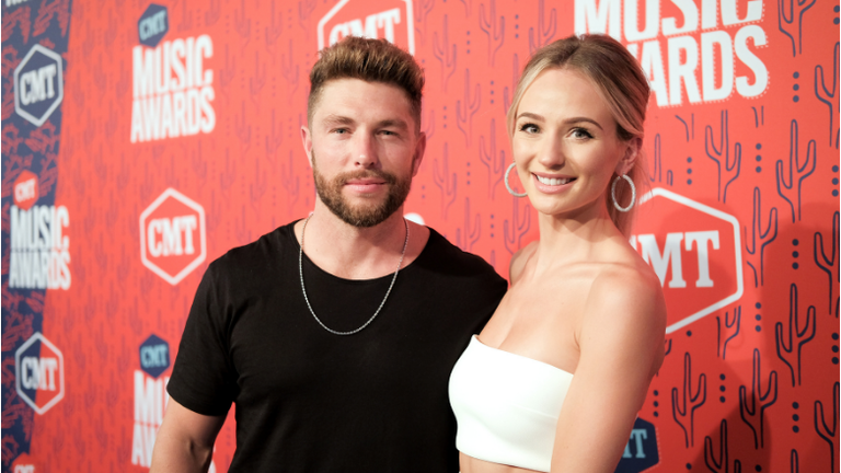 Chris Lane And Lauren Bushnell Celebrate Their First Wedding Anniversary