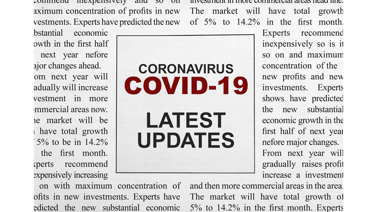 Covid-19 latest updates headline