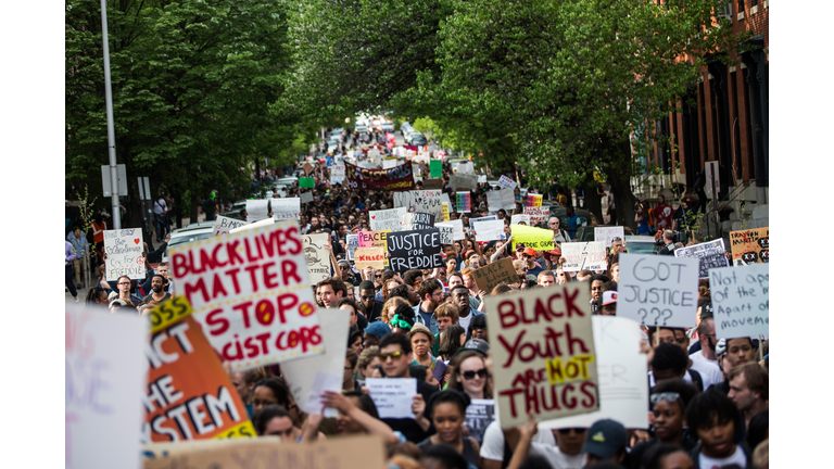 Tensions In Baltimore Continue To Simmer After Days Of Riots And Protests Over Death Of Freddie Gray