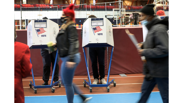 New Yorkers Vote Early Ahead Of Next Week's Election