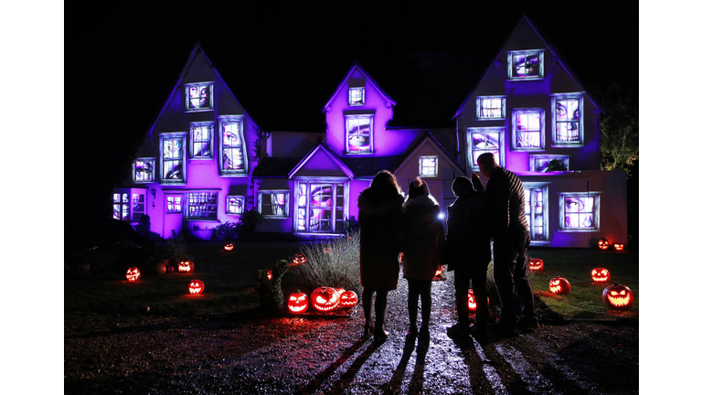 The Oldest House in Stevenage Has Been Given A Modern Halloween Style Makeover By Samsung Using Their SmartThings Technology