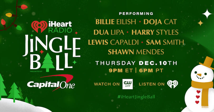 2020 IHeartRadio Jingle Ball Lineup Revealed: Billie Eilish & More | IHeart