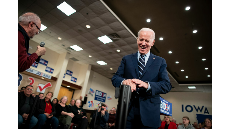 Joe Biden Holds Community Events As He Campaigns In Iowa