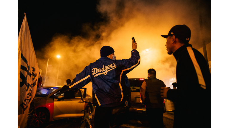 Dodgers Fans Celebrate First World Series Championship In 32 Years