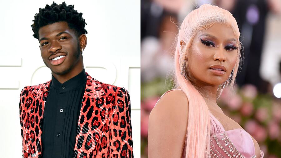 Lil Nas X Shocks Fans With Jaw Dropping Nicki Minaj Halloween Costume Iheart 