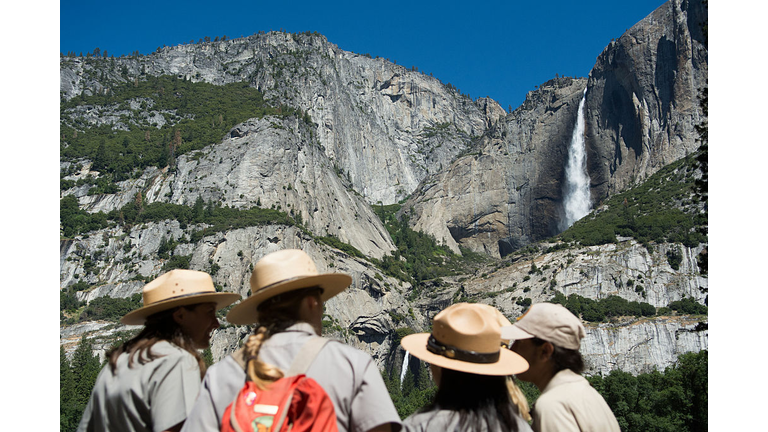 President Obama Speaks At Yosemite National Park Marking 100th Anniversary Of The Creation Of America's National Park System