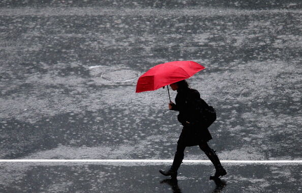 Wet Weather Continues In Auckland