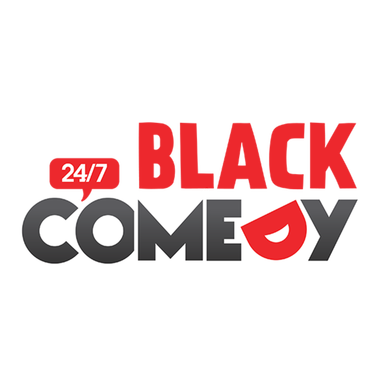 24/7 Black Comedy logo