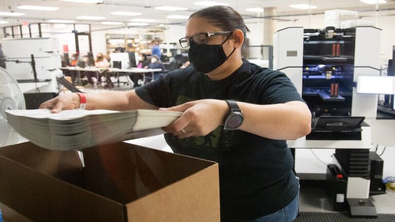 Arizona Counts Ballots Ahead Of Tuesday's Election Day