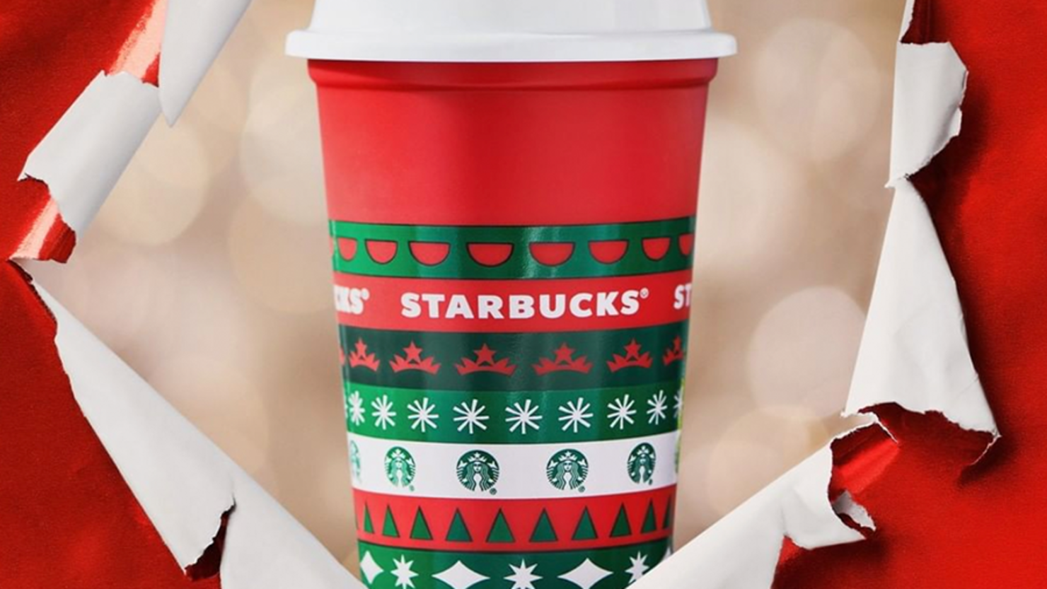 Here's how you can get a free collectible holiday cup from Starbucks