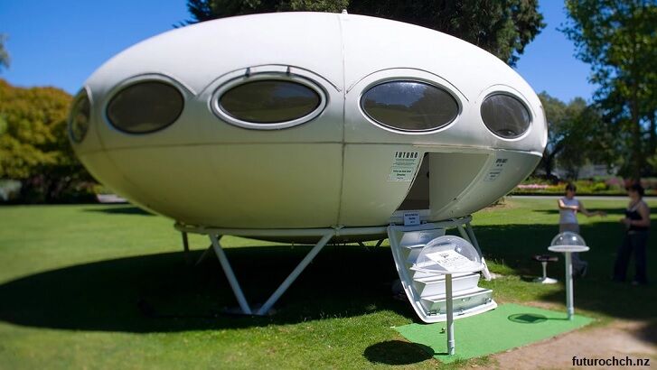 Rare 'UFO House' for Sale in New Zealand