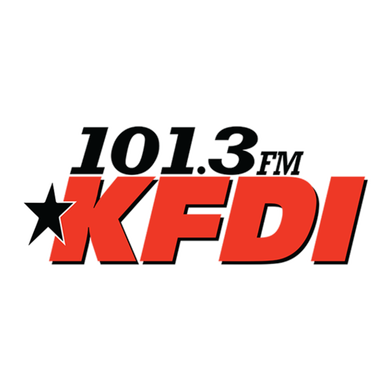 101.3 KFDI logo
