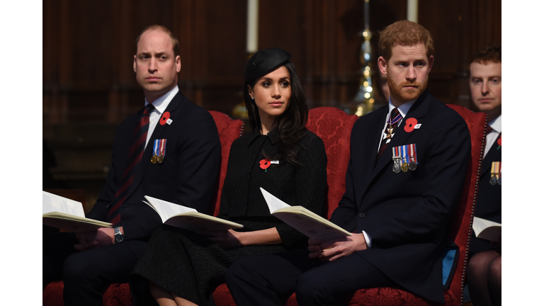 Prince William, Duke of Cambridge, Meghan Markle and Prince Harry