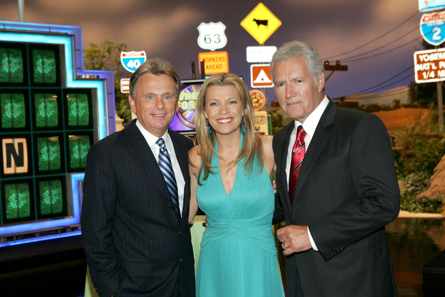 "Wheel of Fortune" and "Jeopardy!" Celebrate the Switch to Sony HD with Alex Trebek, Vanna White and Pat Sajak
