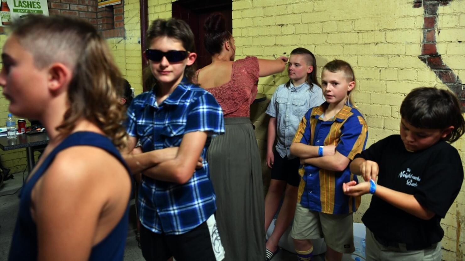 Texas boy wins first place in national mullet championship