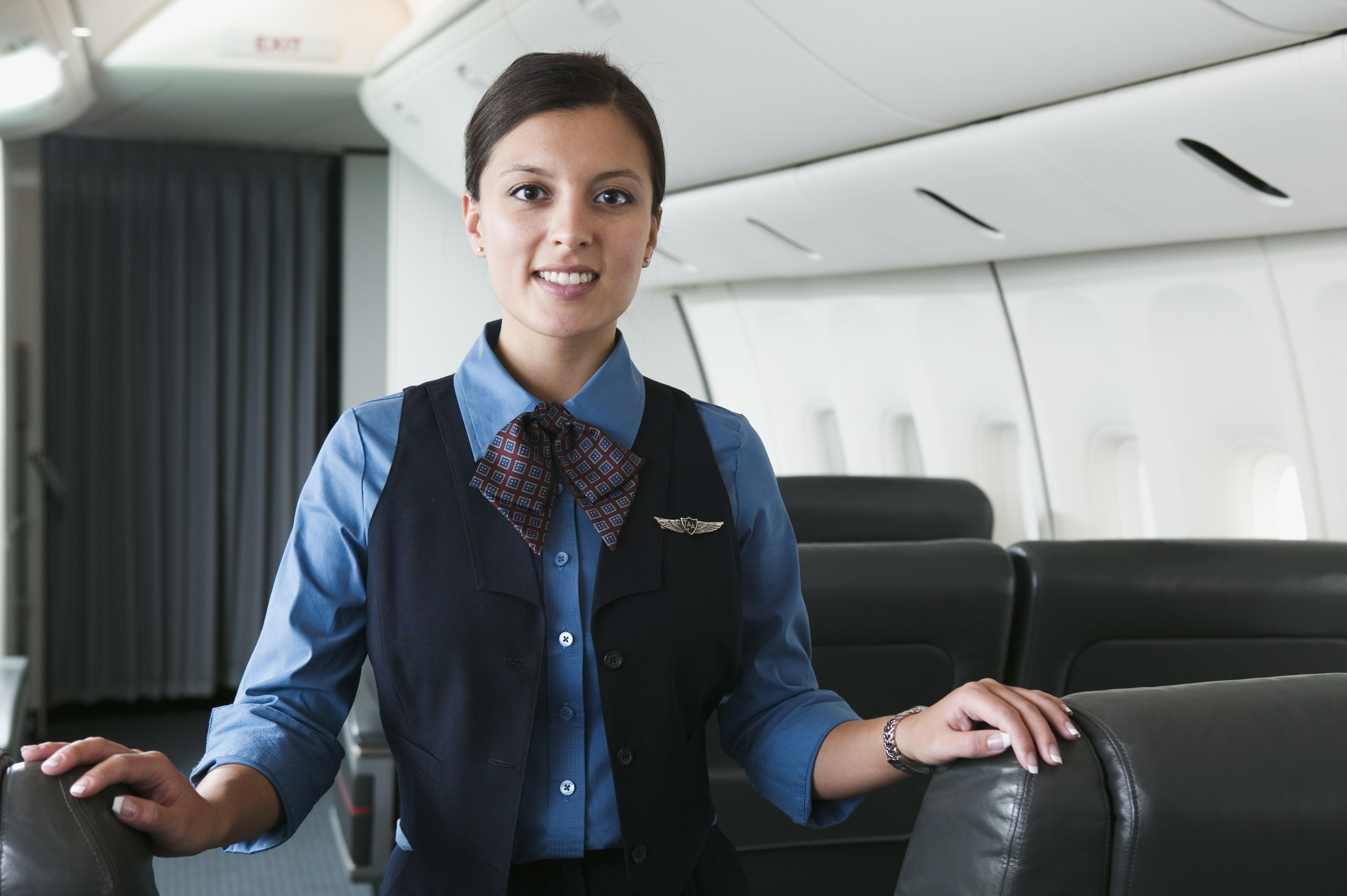 Flight Attendant Shows Hot To Close Gate Door And Passengers Are ...