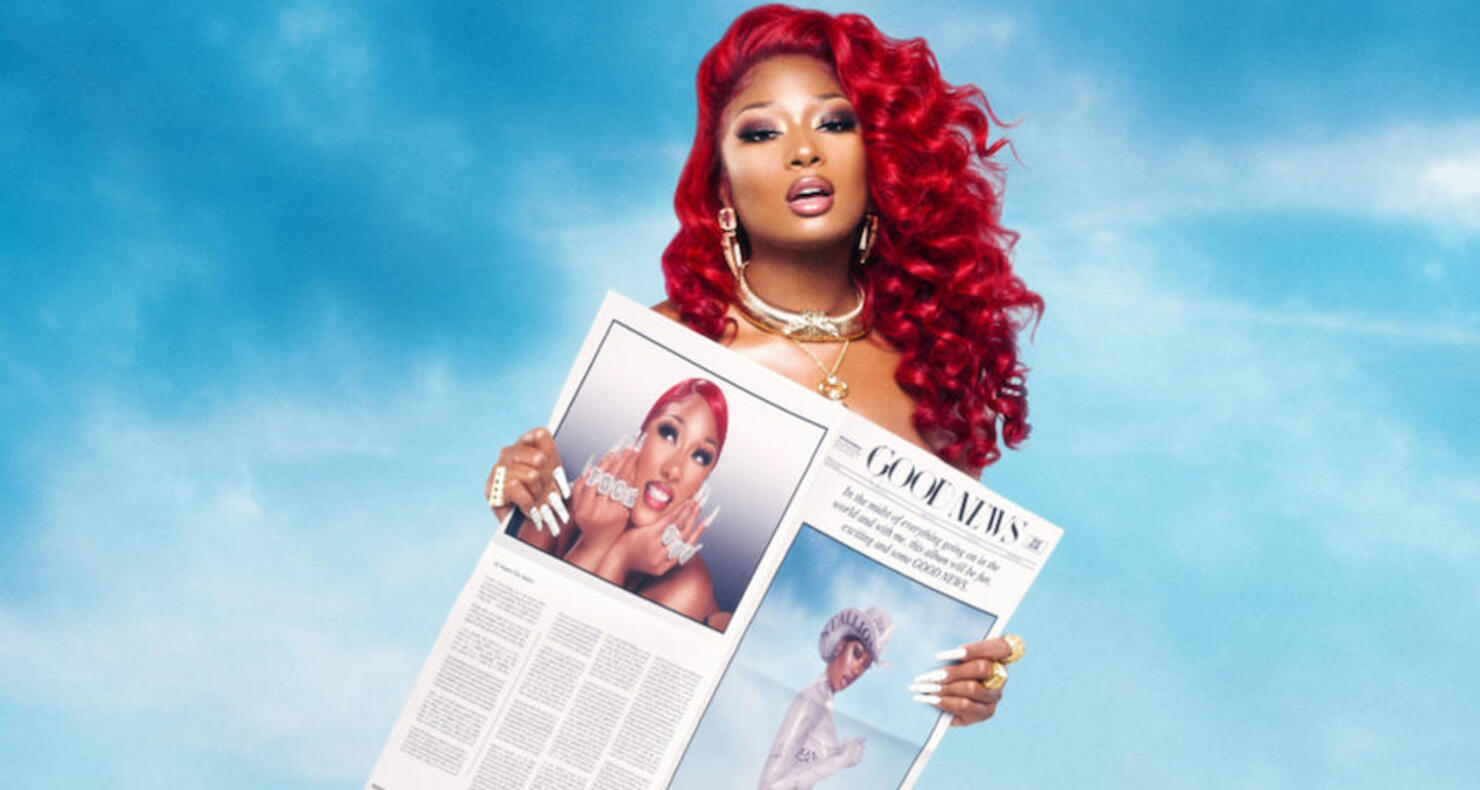 Megan Thee Stallion Announces Debut Album Good News Dropping This Month Iheartradio - captain hook megan thee stallion roblox id