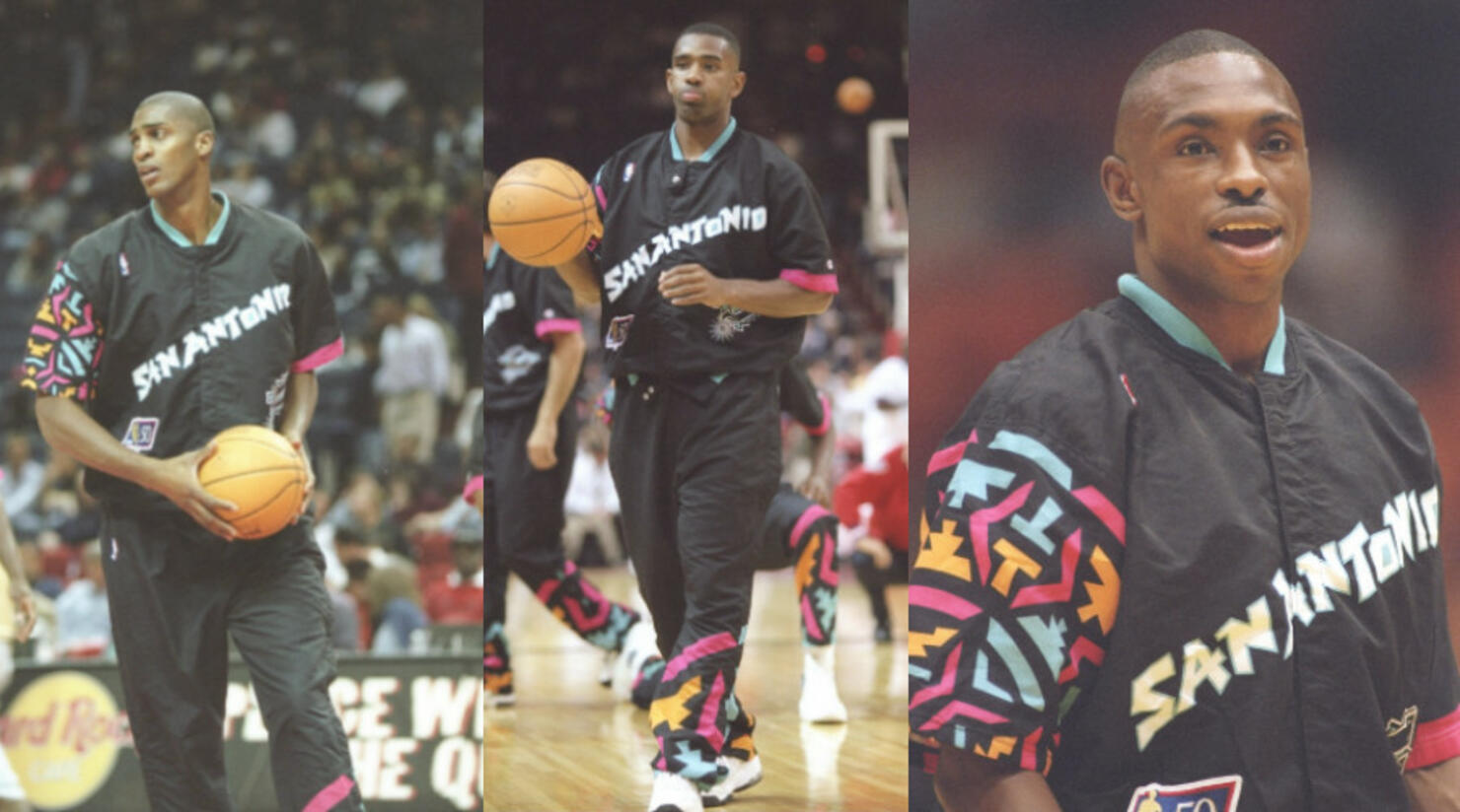 San Antonio Spurs Unveil New Uniforms Inspired By Their 90s Warmups