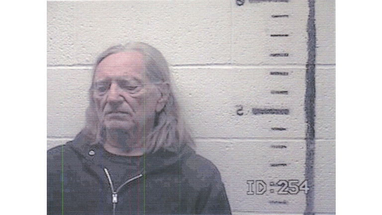 Willie Nelson Booking Photo