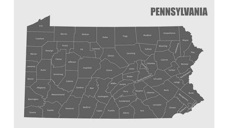 Pennsylvania and its counties