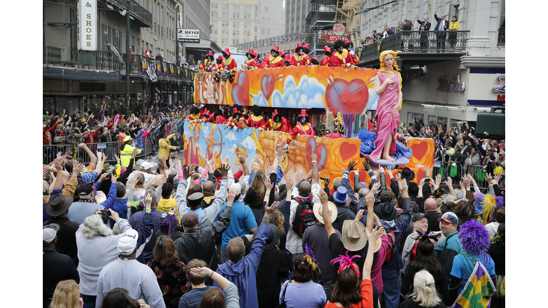 Annual Mardi Gras Parade Held In New Orleans