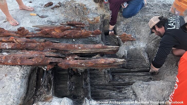 19th Century Shipwreck Unearthed on Florida Beach