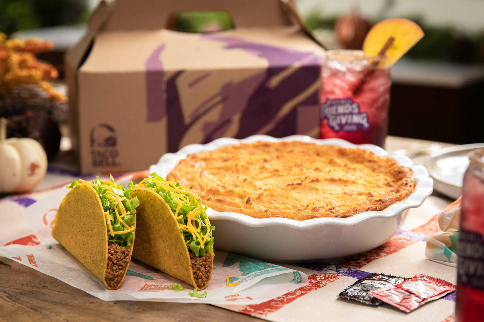 Taco Bell Released A Crunchy Taco Sheperd's Pie Recipe For Thanksgiving