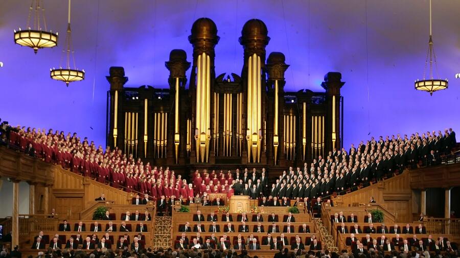 Tabernacle Choir At Temple Square One Of The "Best 10 Choirs In The ...