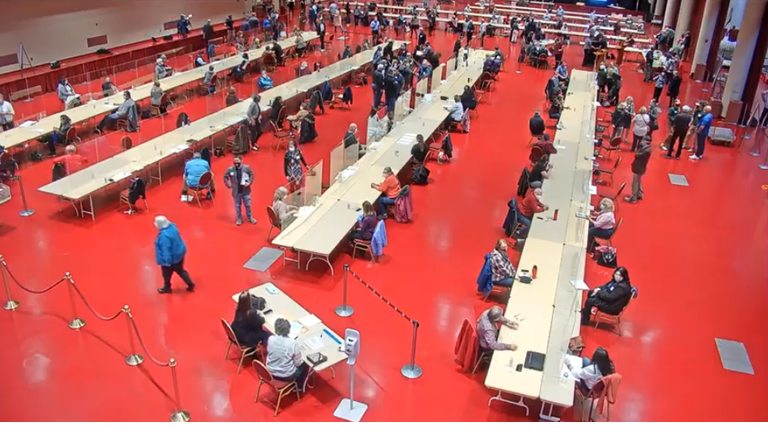 Screenshot Dane County Clerk stream