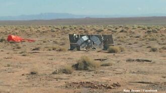 Puzzling Debris Crashes in Navajo Nation