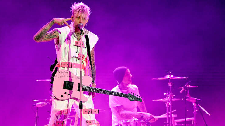 MGK Recruits Travis Barker For Explosive Debut Performances At 2020
