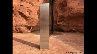 Mysterious Monolith Appears in Utah