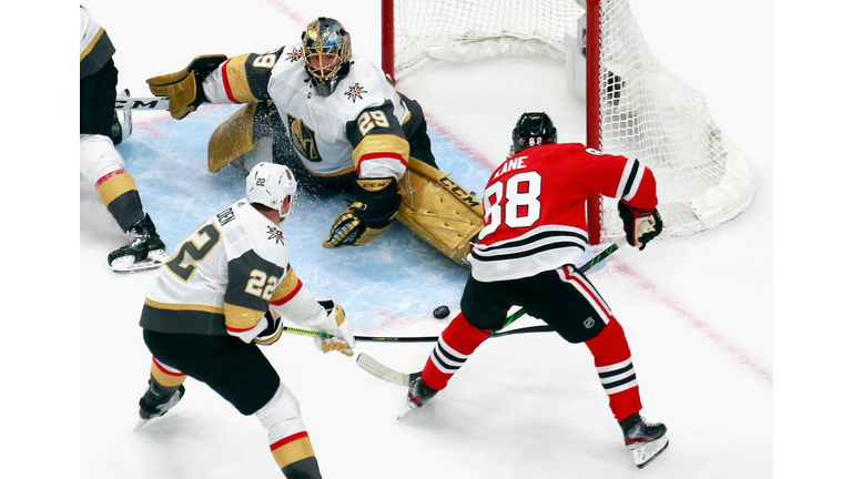 Vegas Golden Knights v Chicago Blackhawks - Game Three