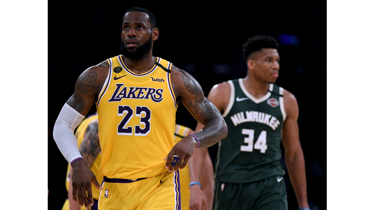 Milwaukee Bucks v Los Angeles Lakers