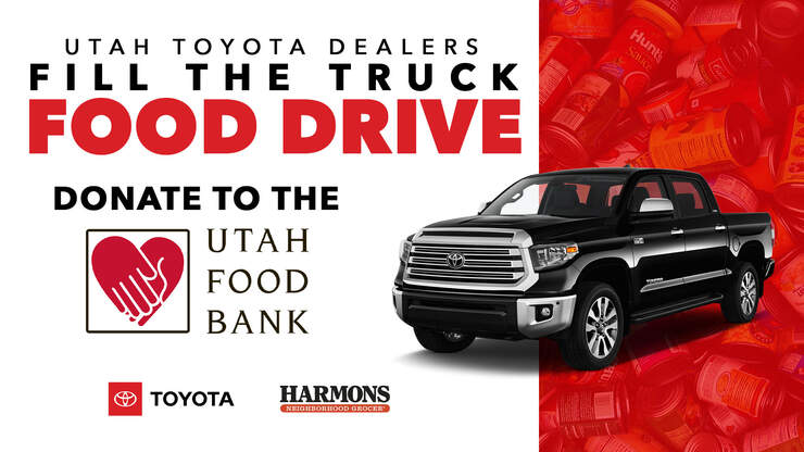 Utah Toyota Dealers Fill the Truck Food Drive: Donate to the Utah Food