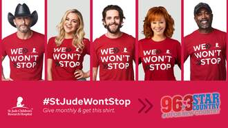 96.3 Star Country Cares for St. Jude Kids Radiothon 