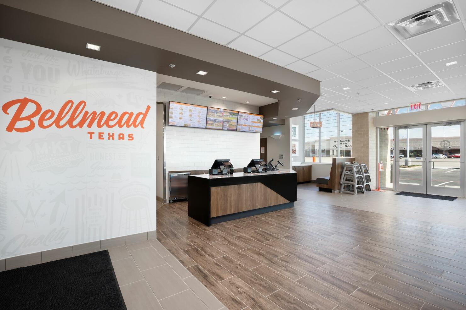 The redesigned Whataburger in Bellmead, Texas. 
