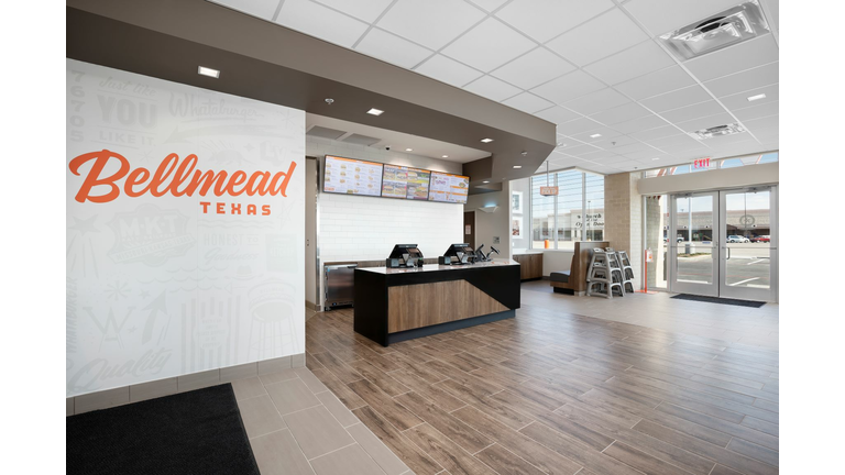 The redesigned Whataburger in Bellmead, Texas. 