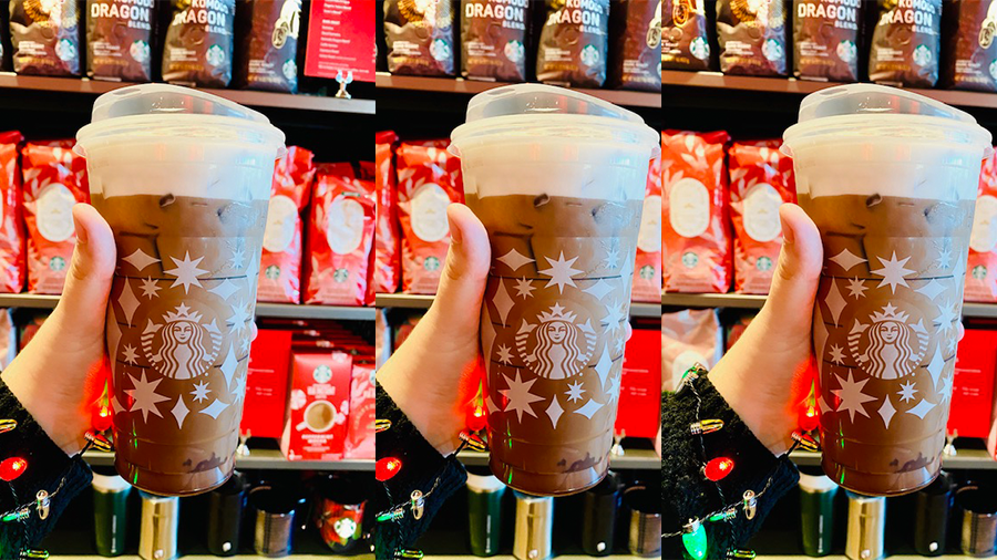 This Peppermint Sweet Cream Cold Brew Off The Starbucks Secret Menu Is  Christmas In A Cup