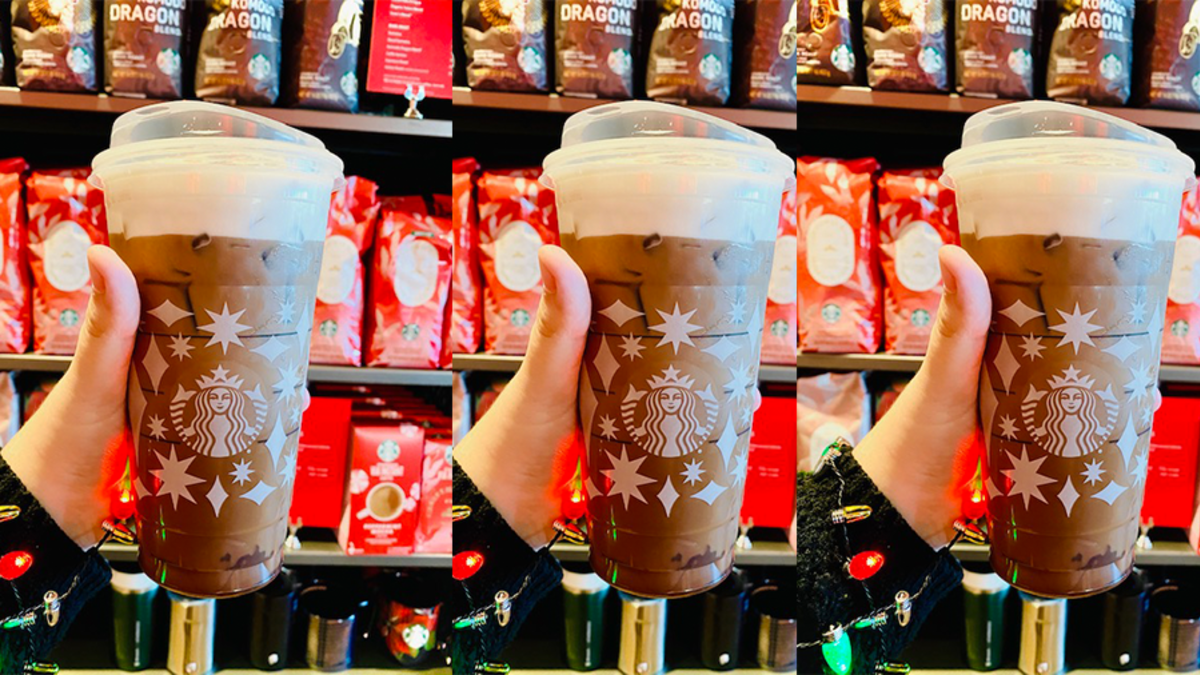 This Peppermint Sweet Cream Cold Brew Off The Starbucks Secret Menu Is  Christmas In A Cup