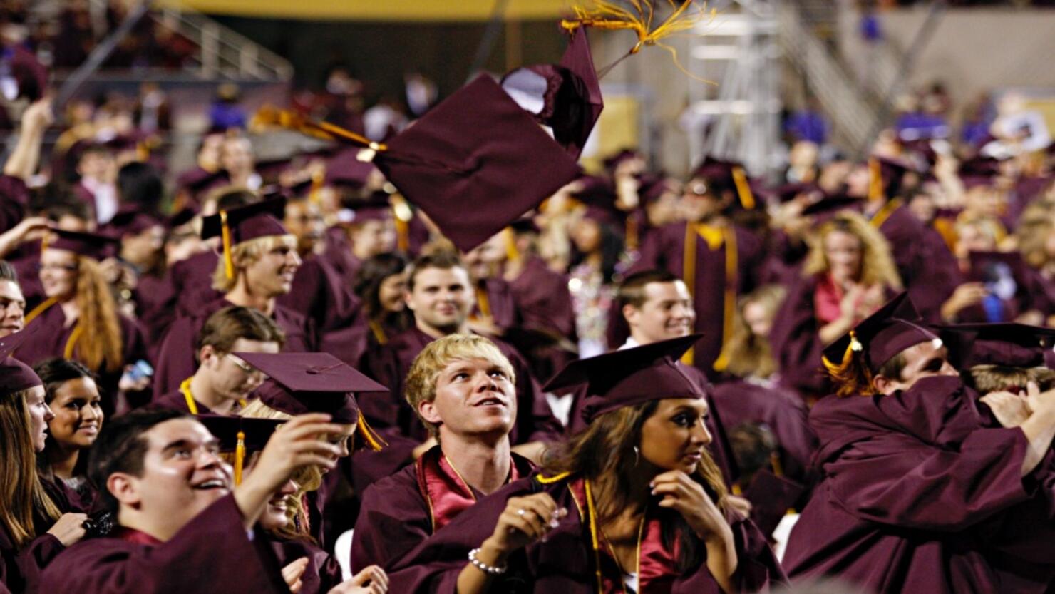Obama Gives Commencement Address At Arizona State University